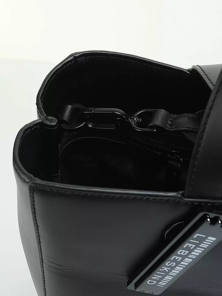 LIEBESKIND BERLIN | Ledertasche - Tote Bag PAPER BAG Medium | Negro