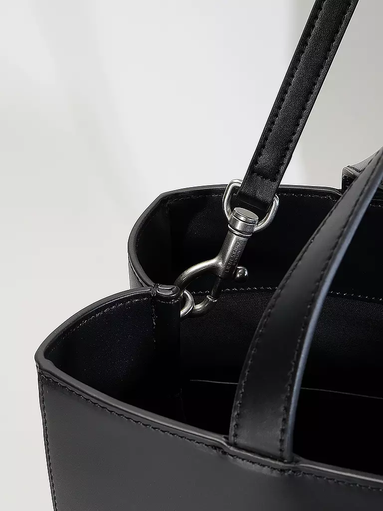 LIEBESKIND BERLIN | Ledertasche - Tote Bag PAPER BAG Medium | Negro