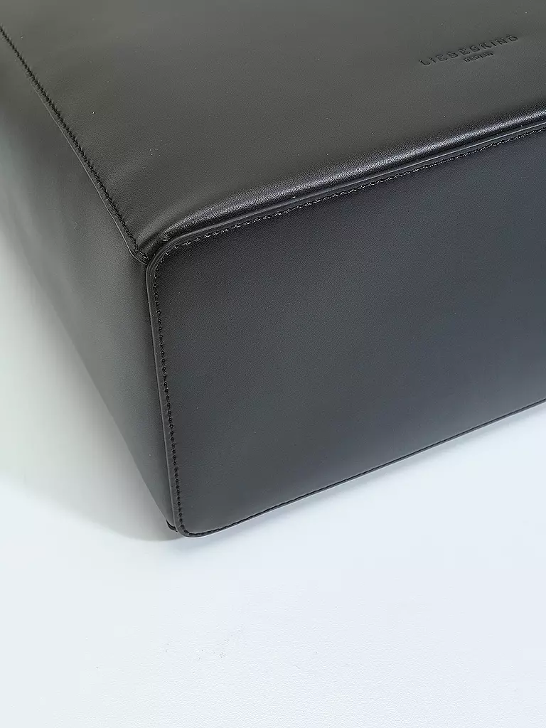 LIEBESKIND BERLIN | Ledertasche - Tote Bag PAPER BAG Medium | Negro