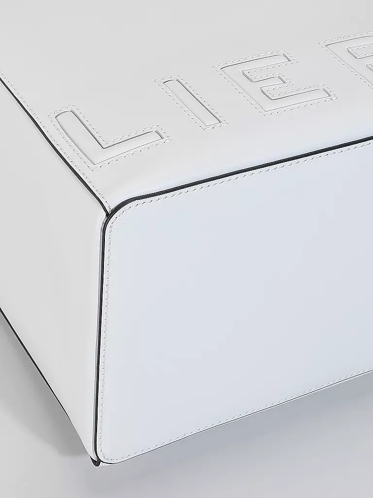 LIEBESKIND BERLIN | Ledertasche - Tote Bag PAPER BAG Medium | Blanco