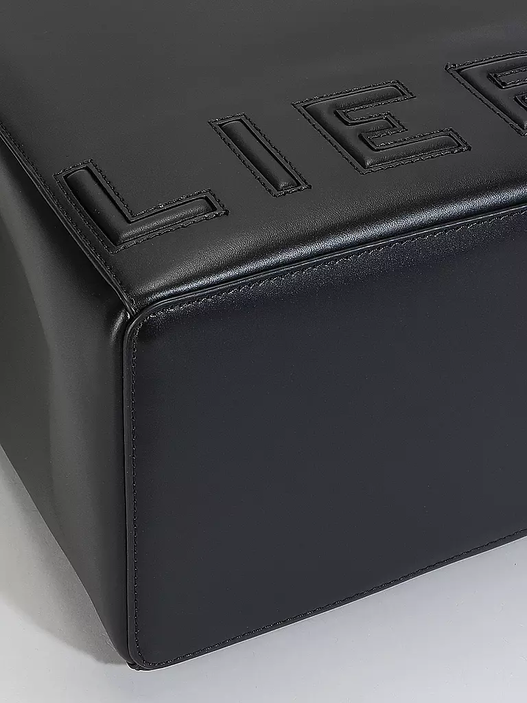 LIEBESKIND BERLIN | Ledertasche - Tote Bag PAPER BAG Medium | Negro