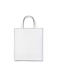 LIEBESKIND BERLIN | Ledertasche - Tote Bag PAPER BAG Small | Blanco