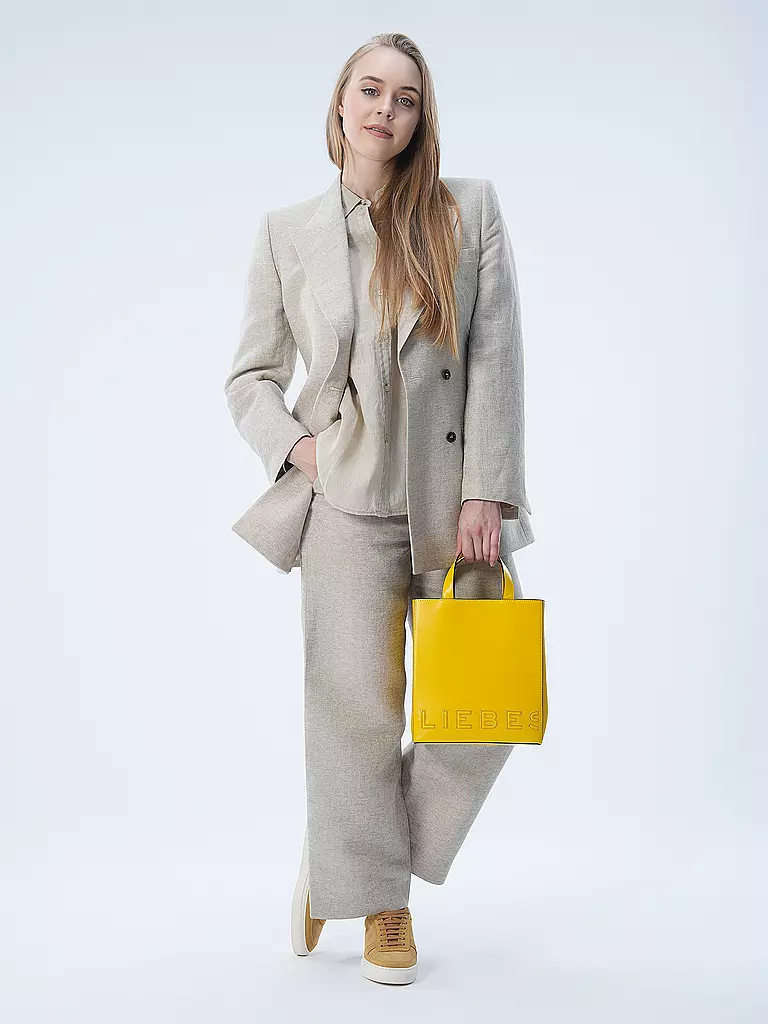 LIEBESKIND BERLIN | Ledertasche - Tote Bag Small | Amarillo
