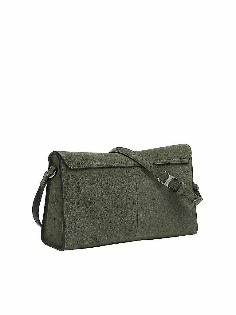 LIEBESKIND BERLIN | Ledertasche - Umhängetasche LORASmall | Verde oscuro