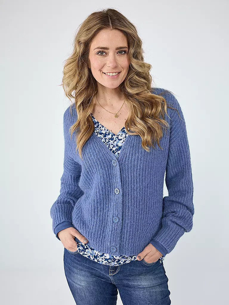LIEBLINGSSTÜCK | Cardigan | Azul oscuro