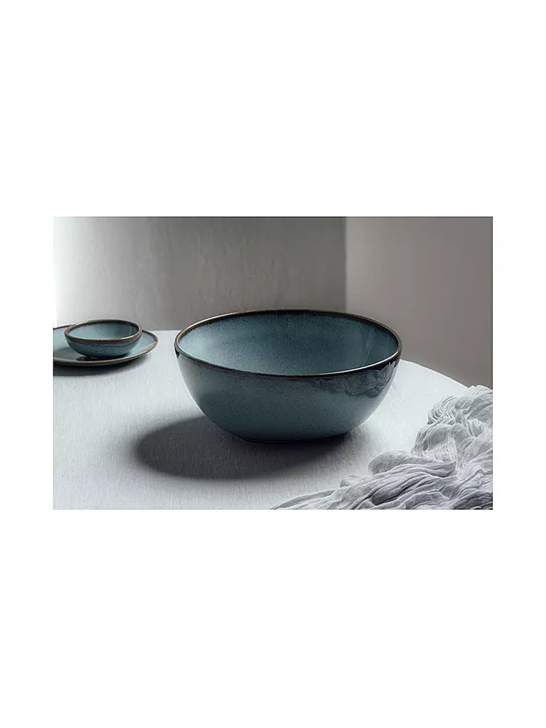 LIKE BY VILLEROY & BOCH | Bol redondo de 25 cm Lave Glace | Azul claro