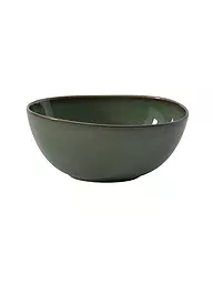 LIKE BY VILLEROY & BOCH | Cuenco redondo de 25 cm Lave Beige | Verde oscuro