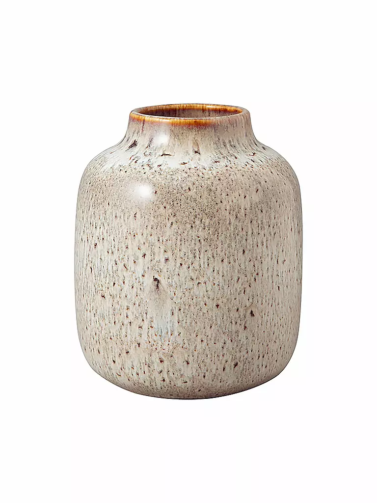 LIKE BY VILLEROY & BOCH | Jarrón Lave Home Shoulder, 12,5x12,5x15,5cm, Beige | Beige