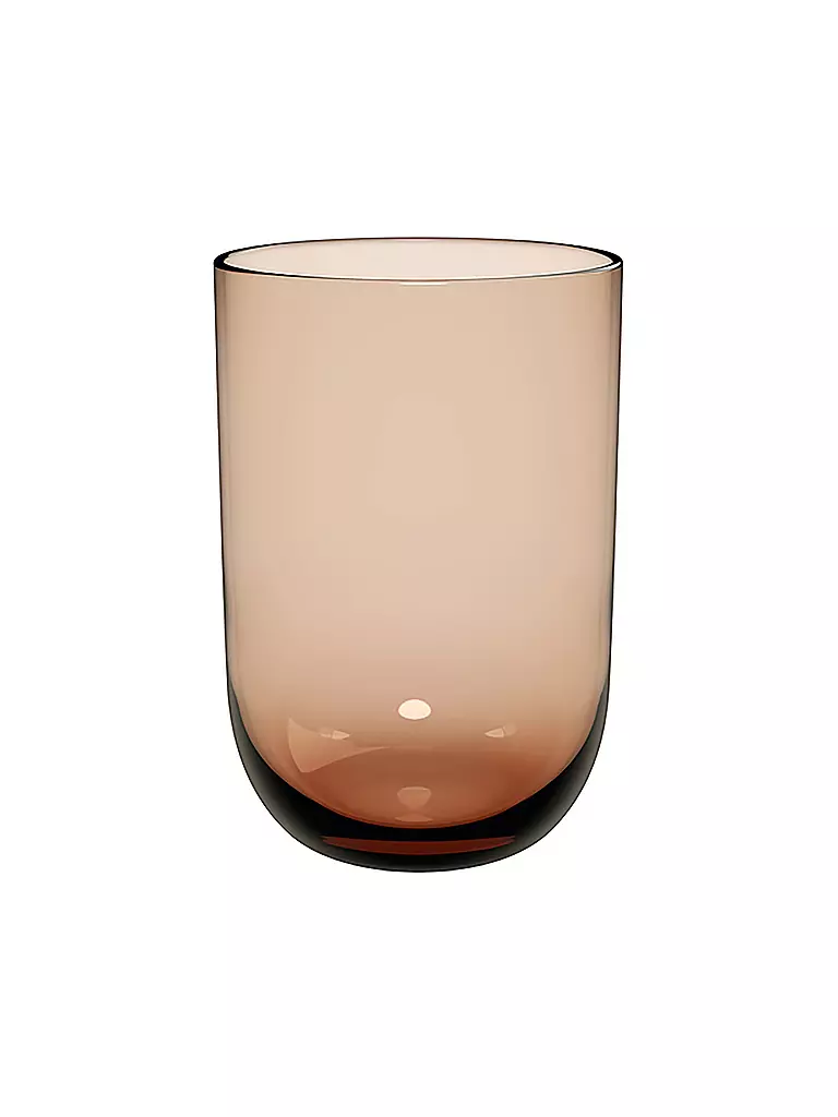 LIKE BY VILLEROY & BOCH | Juego de 2 vasos de tubo LIKE 385ml Clay | orange