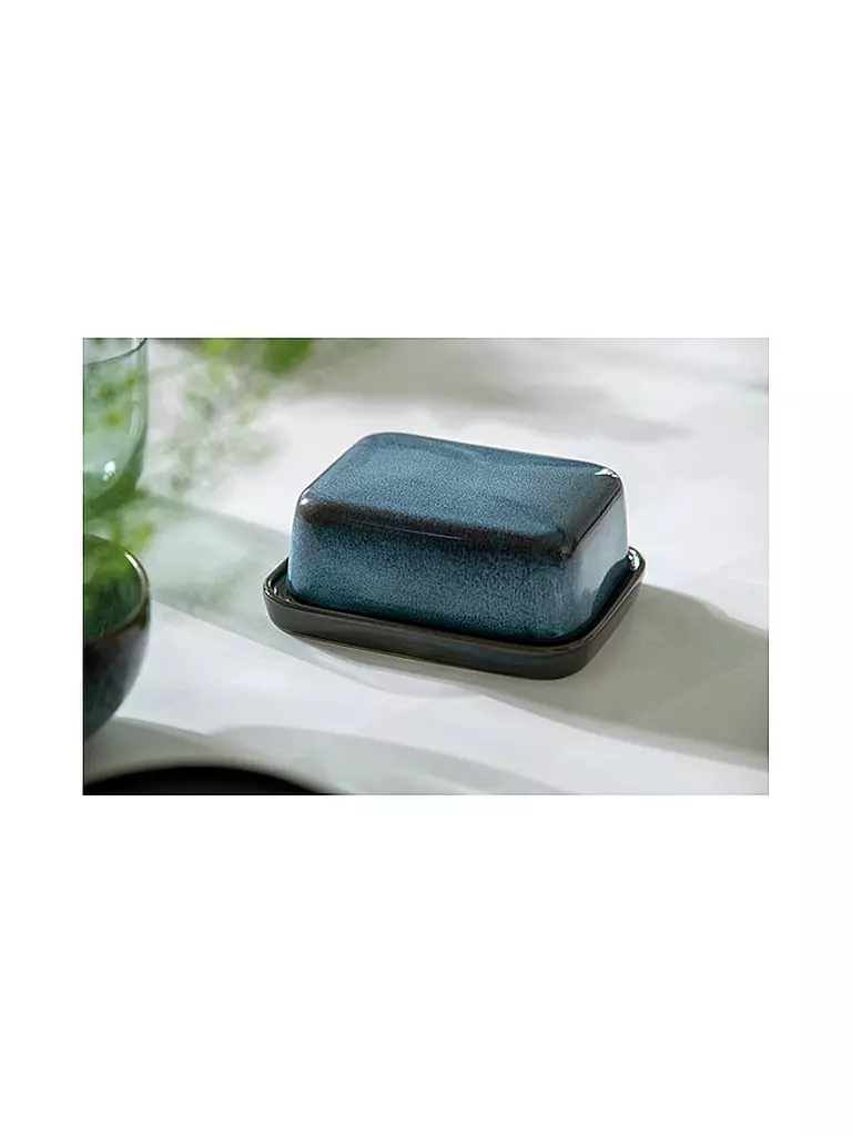 LIKE BY VILLEROY & BOCH | Mantequillera 15x12x6,5cm Lave Glace | Azul claro