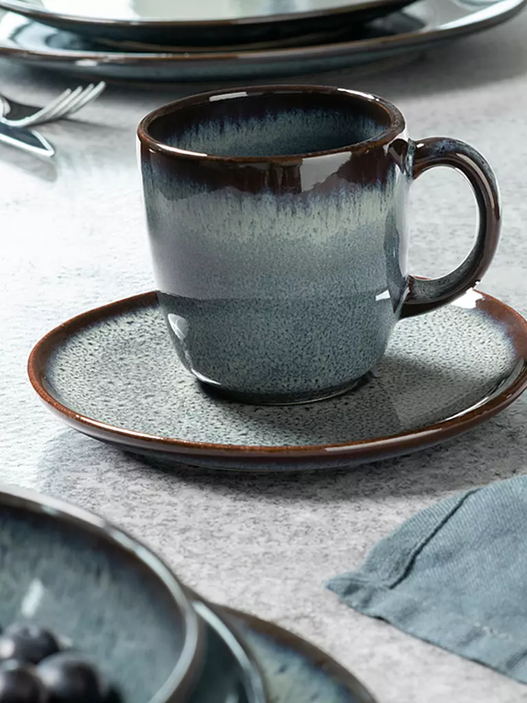 LIKE BY VILLEROY & BOCH | Plato de café 15,5cm lave gris | 