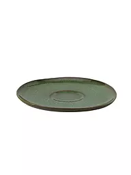 LIKE BY VILLEROY & BOCH | Plato de café 15,5 cm lava beige | Verde oscuro