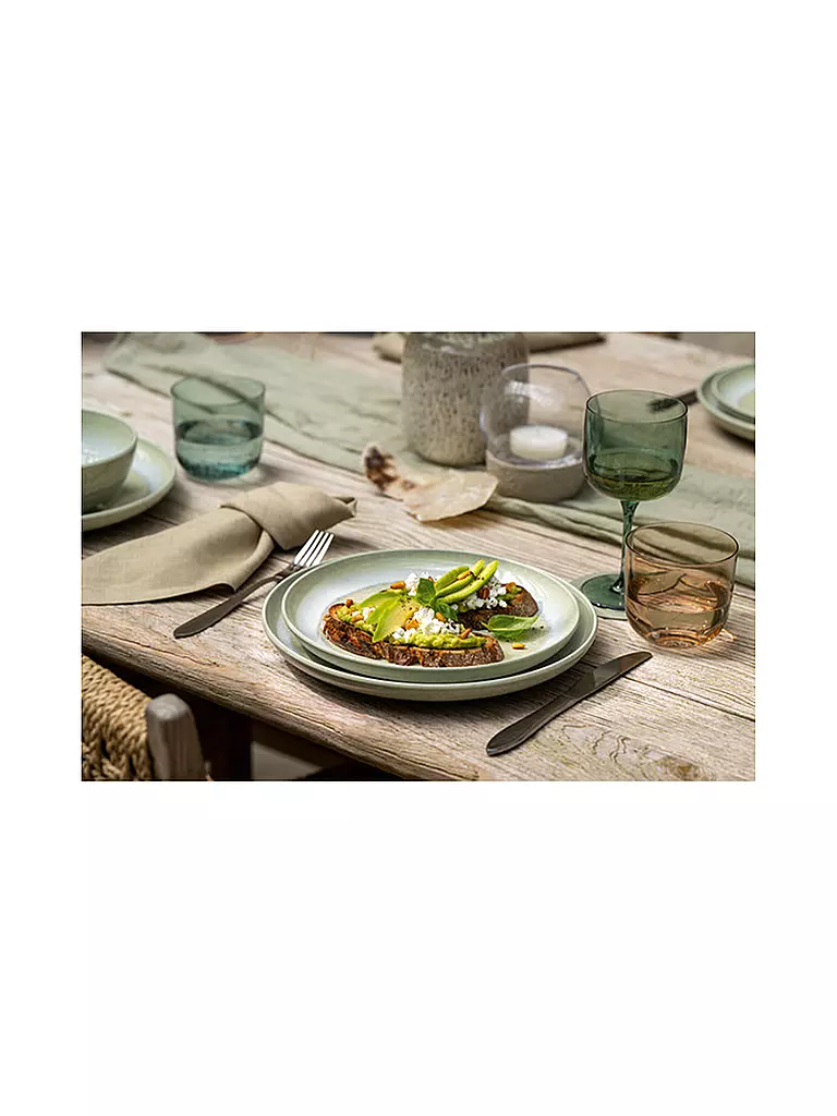 LIKE BY VILLEROY & BOCH | Plato de desayuno 24cm PERLEMOR Alga | 