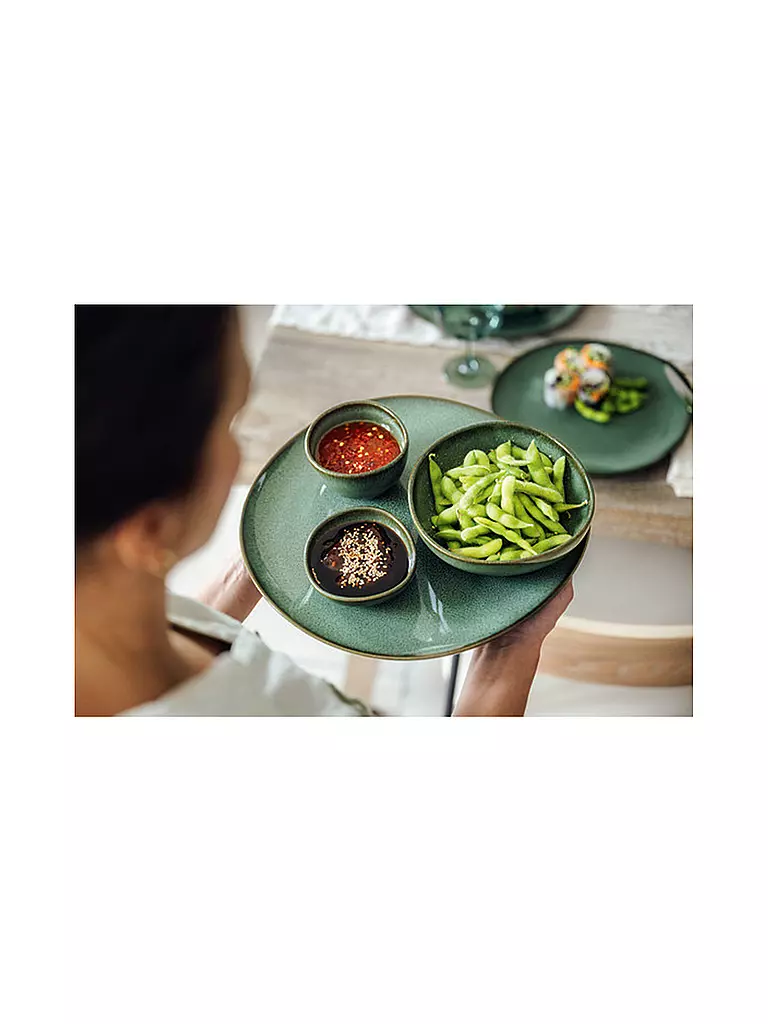 LIKE BY VILLEROY & BOCH | Schälchen LAVE VERT 10,5cm | Verde oscuro