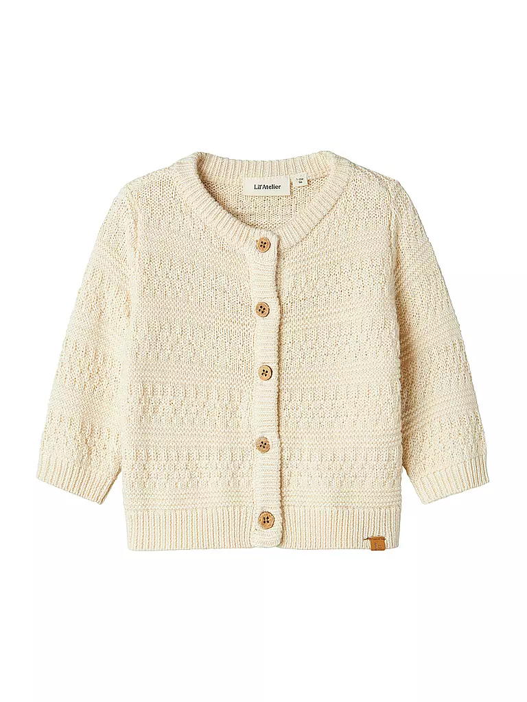 LIL ATELIER | Baby Strickjacke NBMFRAKO | Crema