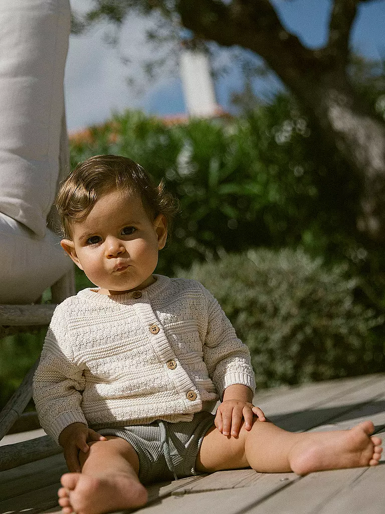 LIL ATELIER | Baby Strickjacke NBMFRAKO | Crema