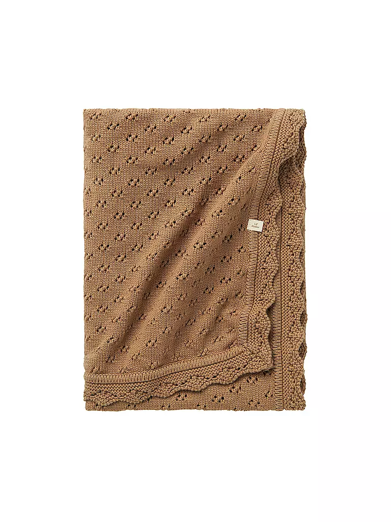LIL ATELIER | Manta de bebé NBNNILIO | Camel