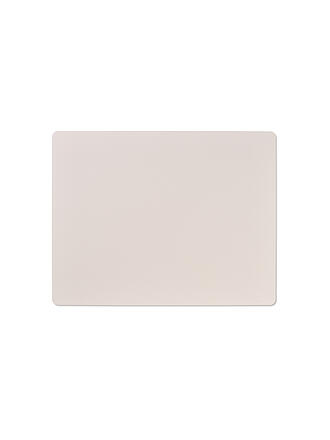 LIND DNA | Mantel individual de cuero NUPO rectangular 35x45cm Soft Nude