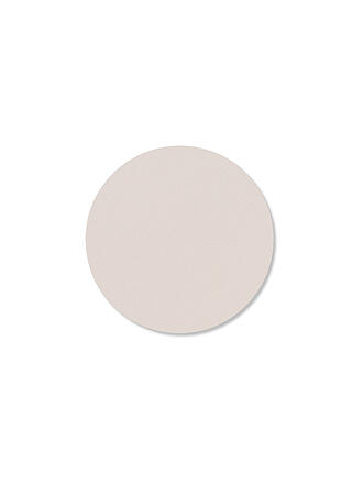 LIND DNA | Posavasos de cuero redondo NUPO 10cm Soft Nude
