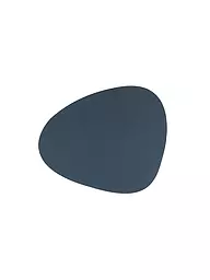 LIND DNA | Leder Tischset "Nupo" 37x44cm (Dark Blue) | Azul oscuro