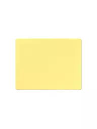 LIND DNA | Salvamantel de cuero "Nupo" rectangular 35x45cm | Amarillo