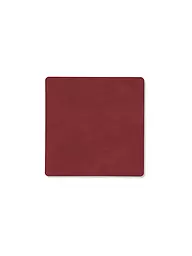 LIND DNA | Posavasos 10x10cm SQAURE Red | Rojo