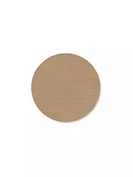 LIND DNA | Posavasos de vidrio 10cm CORDUROY REDONDO Nougat | Camel