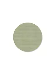 LIND DNA | Posavasos de vidrio 10cm CORDUROY REDONDO Nougat | Oliva