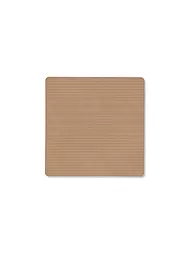 LIND DNA | Posavasos de vidrio 10x10cm CORDUROY ECKIG Nature | Camel