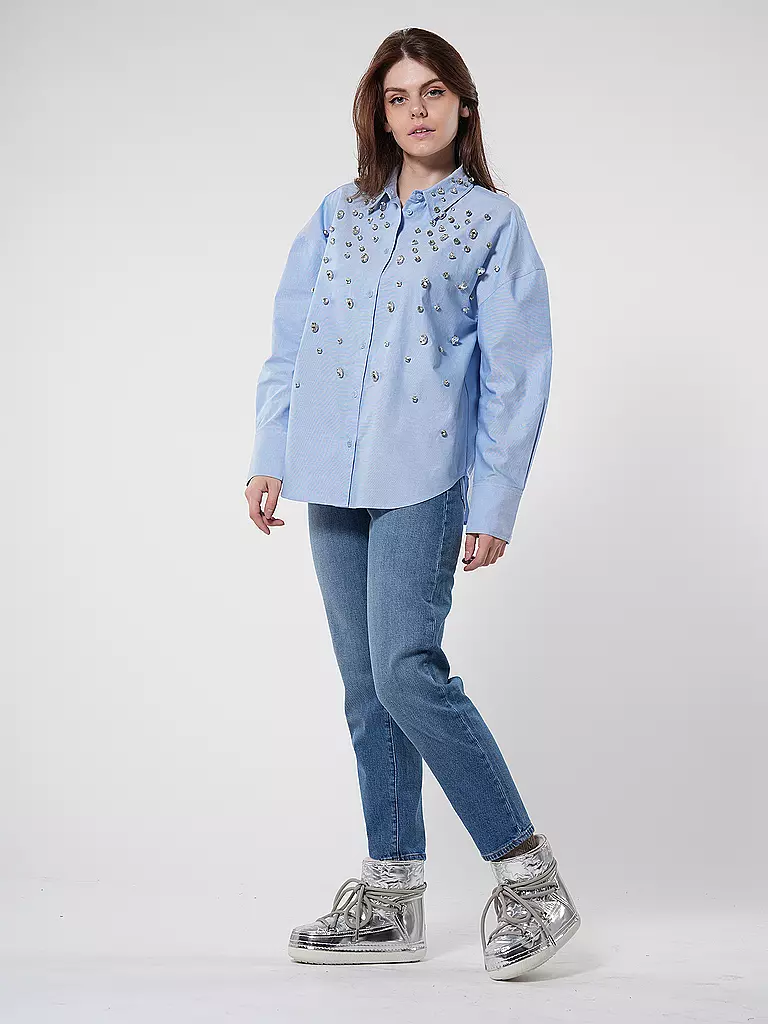LIU JO | Blusa CAMICIA RICAMATA | Azul