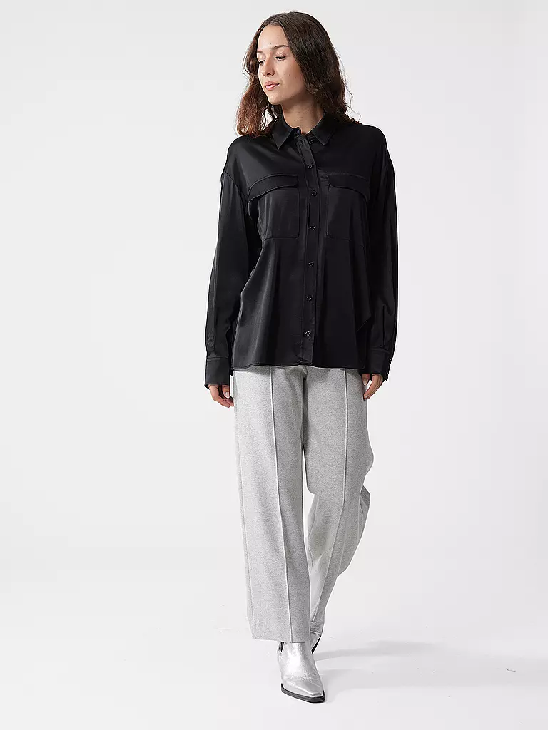 LIU JO | Blusa CAMICIA VISCOSA | Negro
