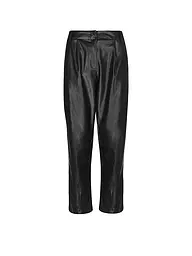 LIU JO | Hose in Lederoptik  | Negro