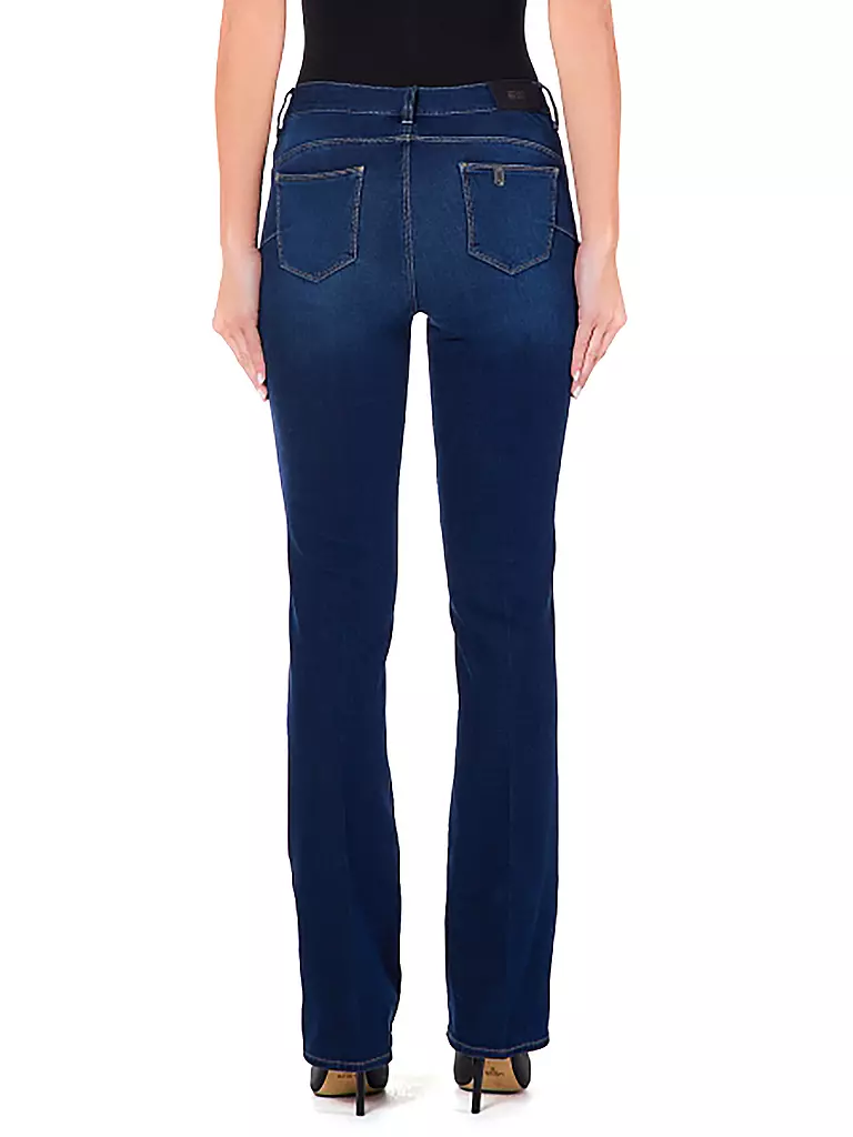 LIU JO | Jeans de corte acampanado | Azul oscuro