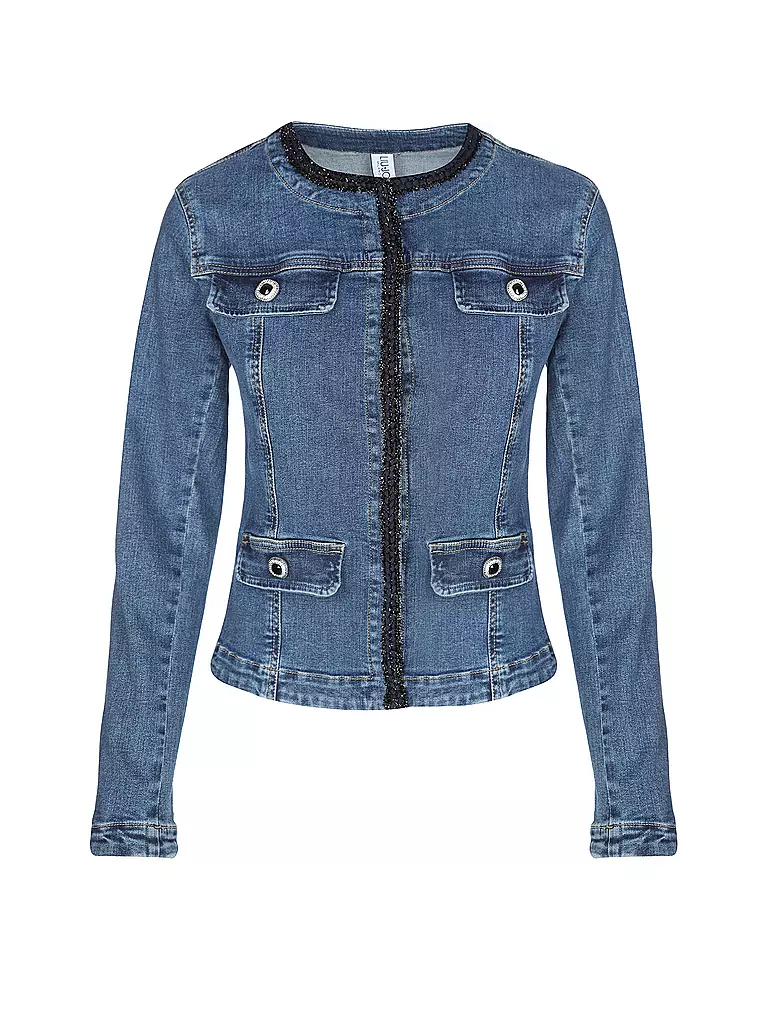 LIU JO | Jeansjacke GIACCA BRAID | Azul
