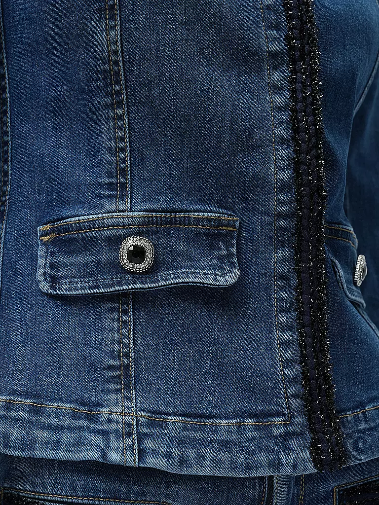 LIU JO | Jeansjacke GIACCA BRAID | Azul