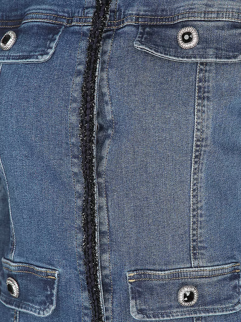 LIU JO | Jeansjacke GIACCA BRAID | Azul