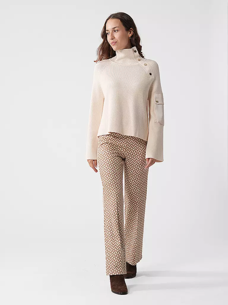 LIU JO | Jersey de cuello alto | Crema