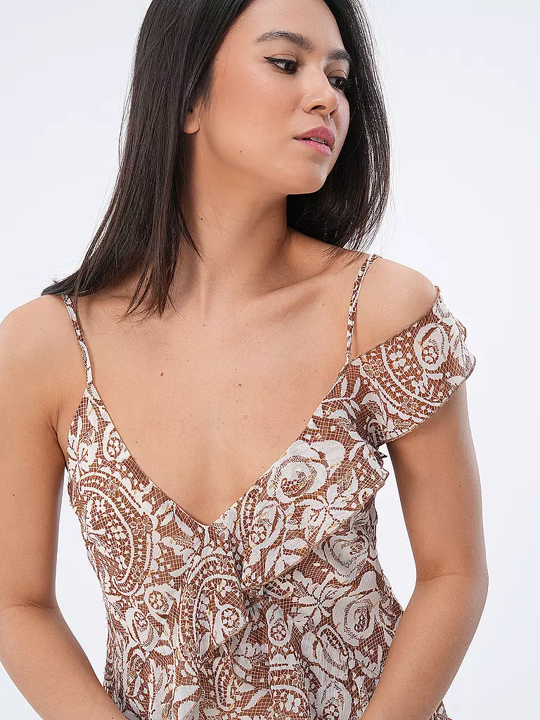 LIU JO | Maxikleid ROSES | Marrón