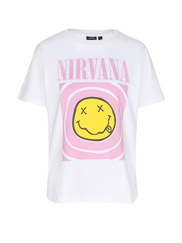 LMTD | Camiseta NLFAZA NIRVANA | Blanco