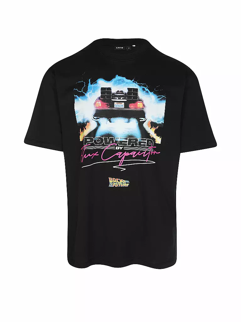 LMTD | Camiseta NLMFIDAS BACKTOTHEFUTURE | Negro