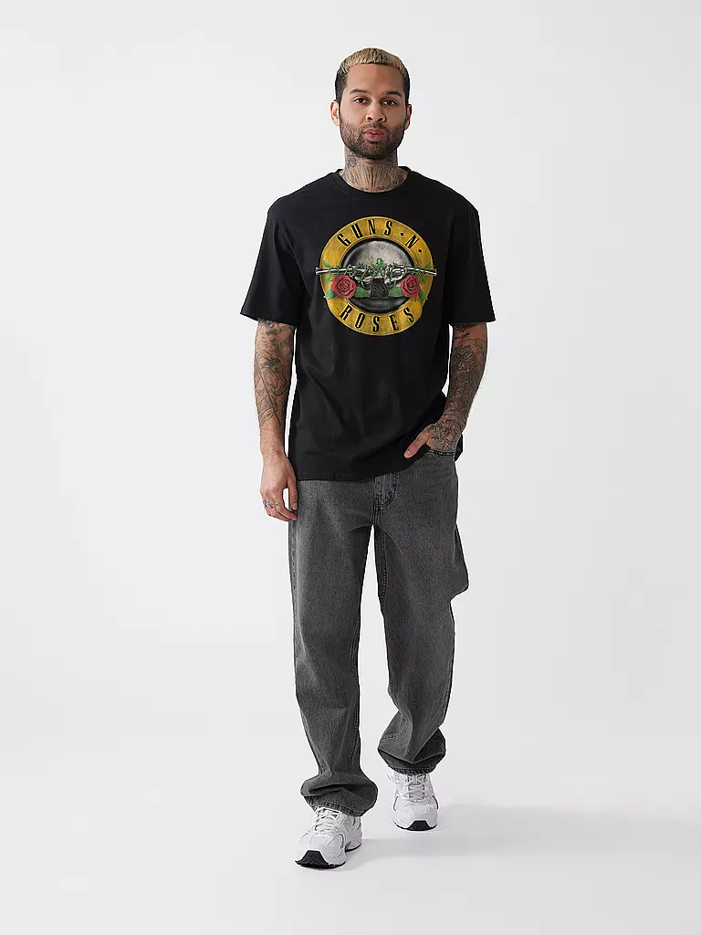 LMTD | Camiseta NLMMADI GUNSNROSES | Negro
