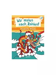 LOEWE VERLAG | ¡Pintamos por números! - Criaturas mágicas | Sin color