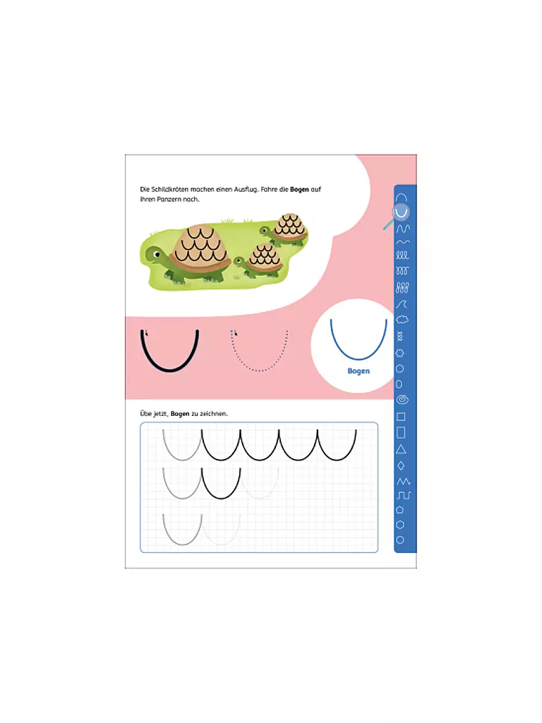 LOEWE VERLAG | Bloc de notas - Aprender a escribir con surcos - Ejercicios de escritura | 