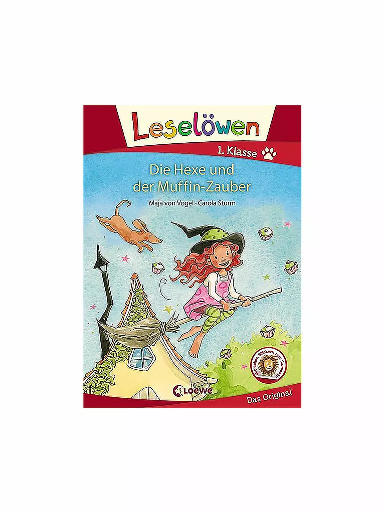 LOEWE VERLAG | Leselöwen 1. Klasse - La bruja y la magia de los muffins | Sin color