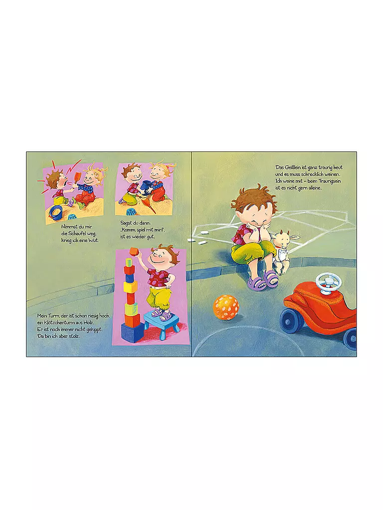 LOEWE VERLAG | Libro - ¡Llorar, reír, enfadarse - no soy demasiado pequeño para eso! | Sin color