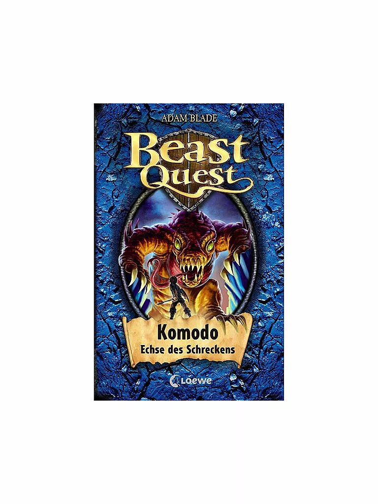 LOEWE VERLAG | Libro - Beast Quest - Komodo, Lagarto del Terror | Sin color