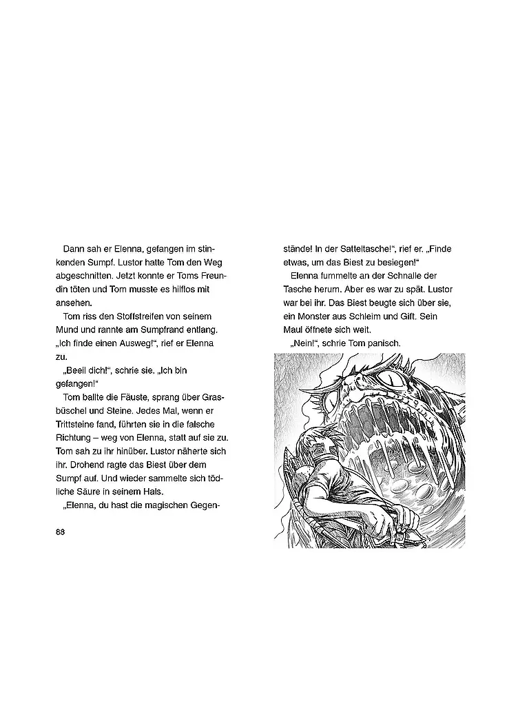 LOEWE VERLAG | Libro - Beast Quest - Lustor, la Garganta de la Perdición | Sin color