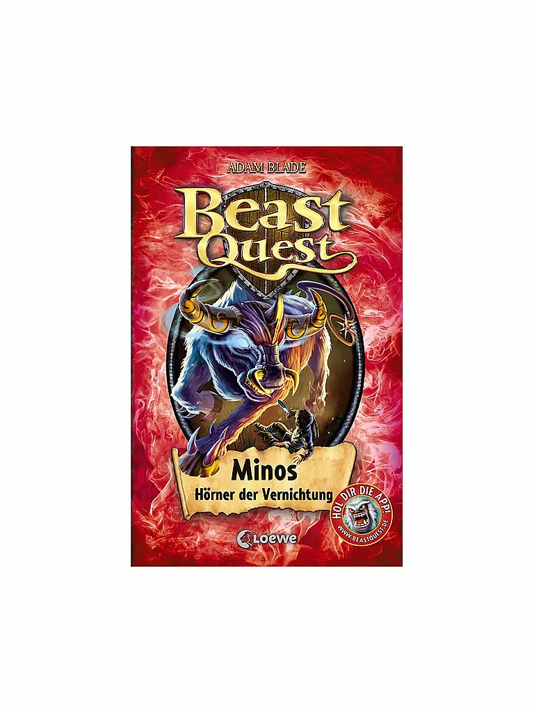 LOEWE VERLAG | Libro - Beast Quest - Minos, Cuernos de la Destrucción (Volumen 50) | Sin color