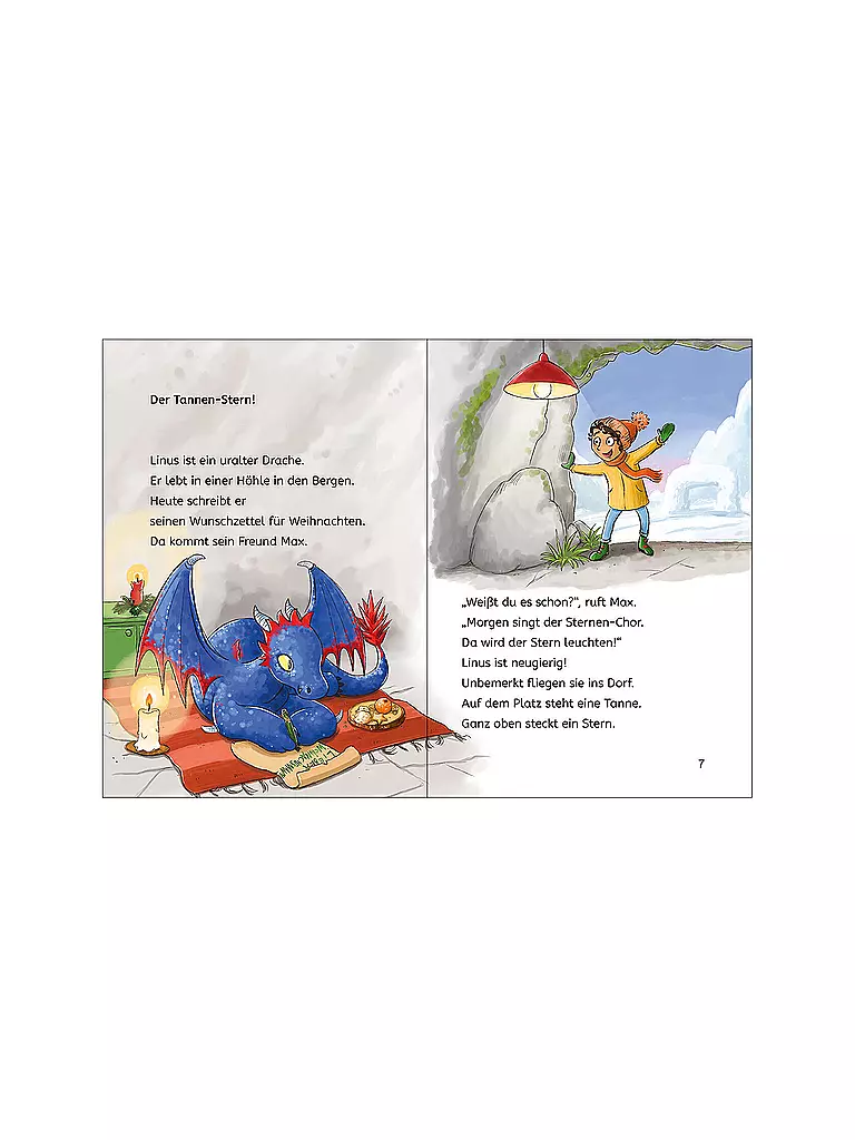 LOEWE VERLAG | Libro - Calendario de Adviento Leselöwen para Primeros Lectores - Dragones | Sin color