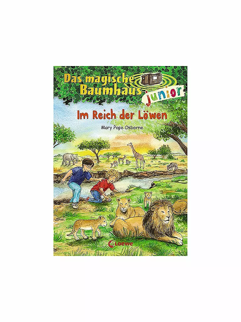 LOEWE VERLAG | Libro - La casa del árbol mágica junior - En el reino de los leones (11) | Sin color